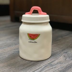 Rae Dunn Watermelon Canister